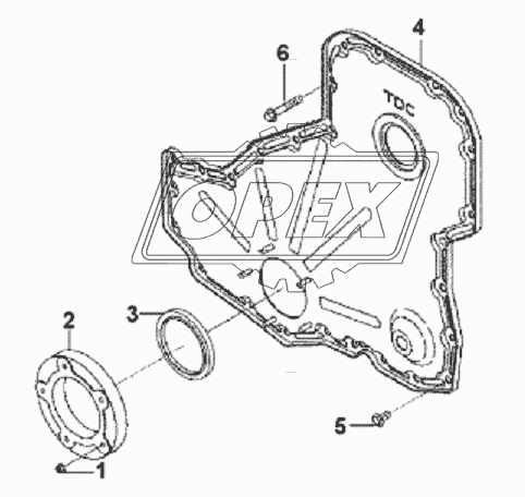 Gear Housing Cover Subassembly