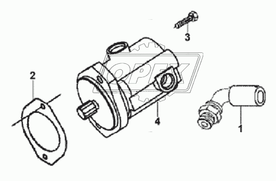 Hydraulic Steering Pump Subassembly