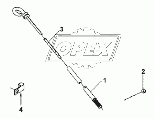 Oil Level Gauge Subassembly