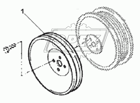 Accessory Driving Pulley Subassembly