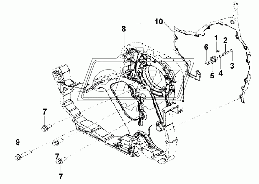 Gear Housing Subassembly