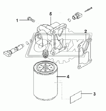 Water Filter Position Subassembly