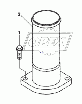 Water Outlet Connecting Pipe Subassembly