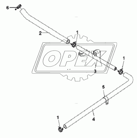 Air Compressor Intake Pipe Subassembly