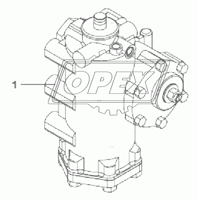 3401A4-ZB3 Рулевой механизм в сборе