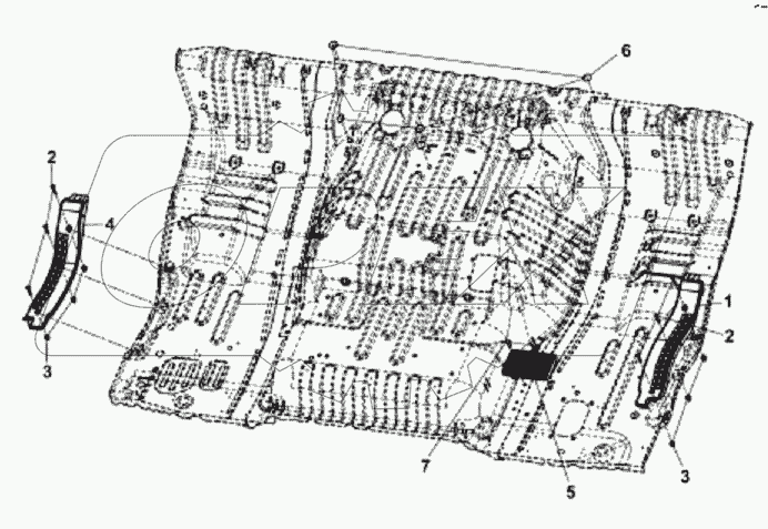 5102B-C0100 Интерьер пола