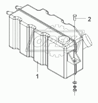 1311A-T0500 Расширительный бачок