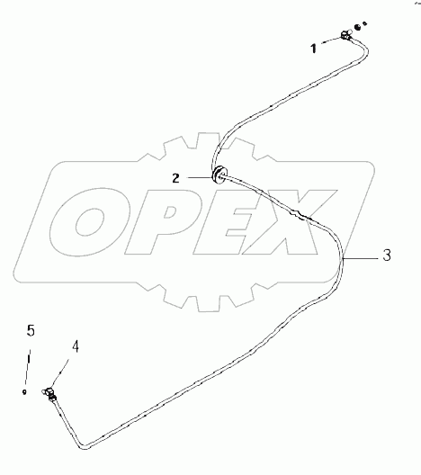 1104A-T2201 Трубопровод системы питания