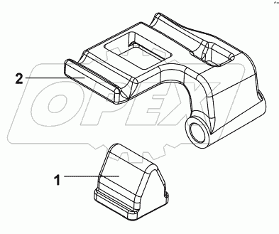 2901A-K2000 Накладка