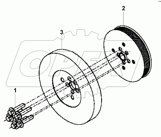 DA9481 Демпфер крутильных колебаний