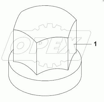 3108A-K0302 Декоративный колесный колпак