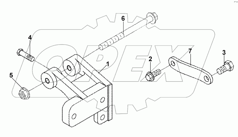 EH9591 Установочный комплект генератора