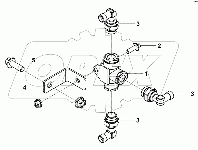 3526A-K21R0 Клапан двухстороннего действия