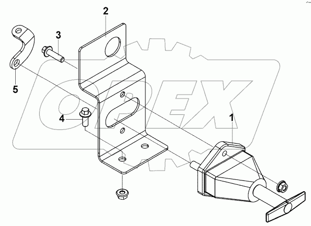 3736A-T73H0 Главный выключатель источника питания