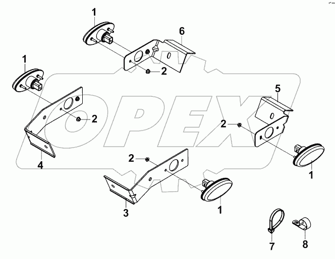 3760A-T0101 Группа боковых опознавательных огней