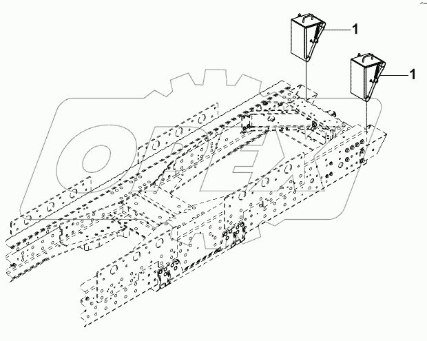 3906A-K50R0 Комплект треугольного стопора