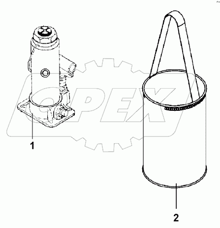 3919C-T0800 Комбинированный домкрат