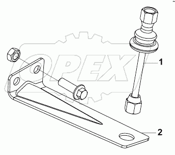 1606C-C0101 Трубопроводы системы сцеплеиния в кабине