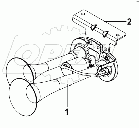 3721B-C0100 Пневматический звуковой сигнал