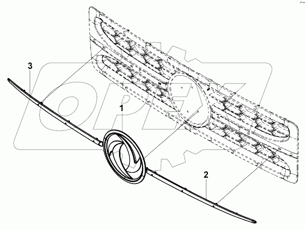 5000F-C0102 Группа значка дунфэн