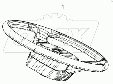 5104A-C0100 Блок руля