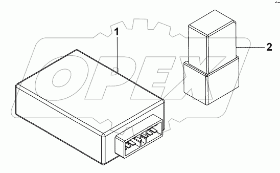 3735M-C0100 Релейный комплект водоскребочного двигателя