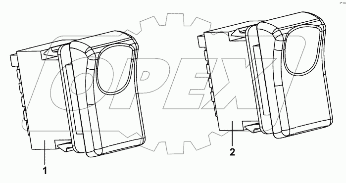 3750F-C0101 Группа переключателей блокировки дифференциала