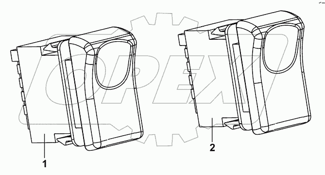 3750G-C0101 Группа выключателей электропоезда
