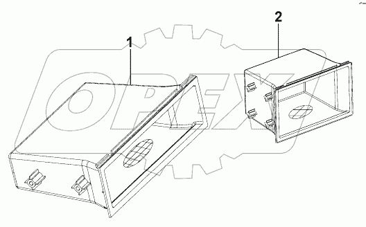 5303A-C0100 Вещевые ящики приборной панели