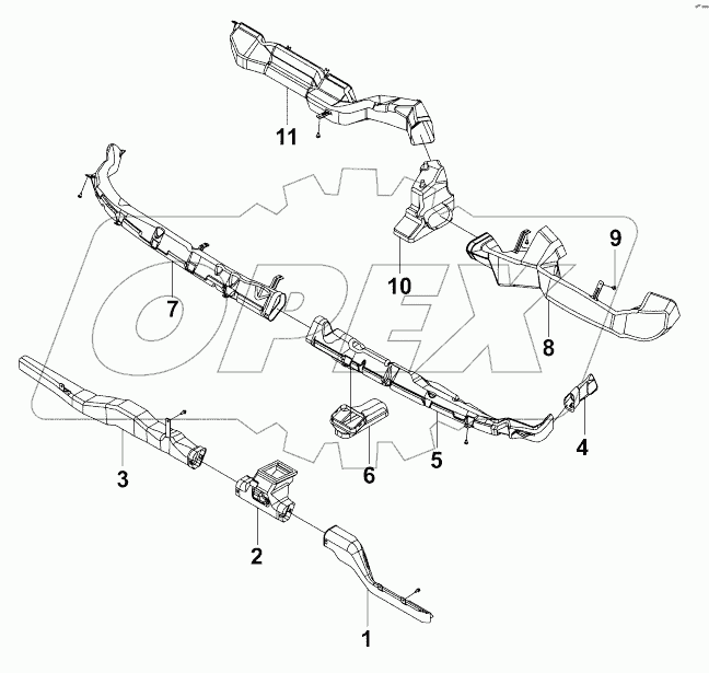 8102A-C0101 Трубопроводы отопителя