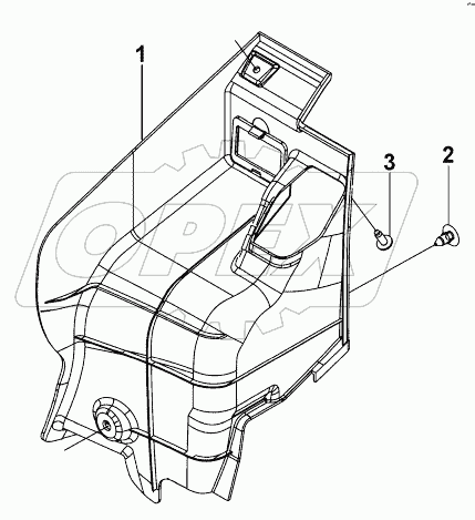5305C-C0101 Блок защитной плиты жгута проводов
