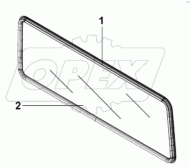 5603A-C0100 Заднее окно