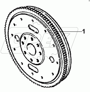 FW9782 Маховик