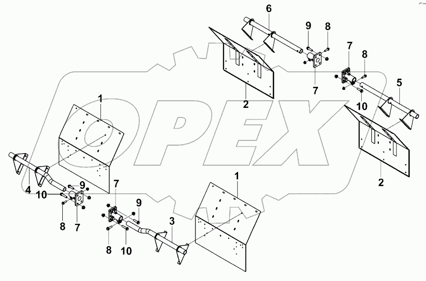 8511A-K20R0 Брызговик грузового кузова