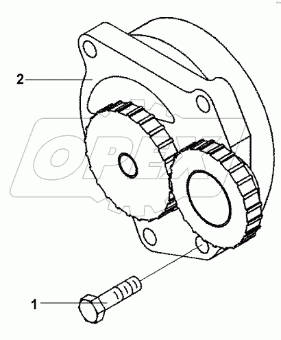 LP9724 Масляный насос
