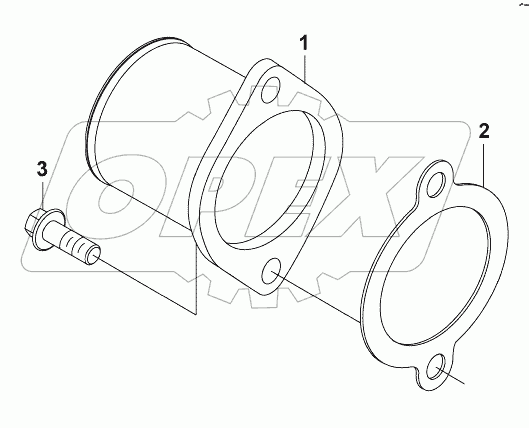 WI9160 Водоподводящий патрубок