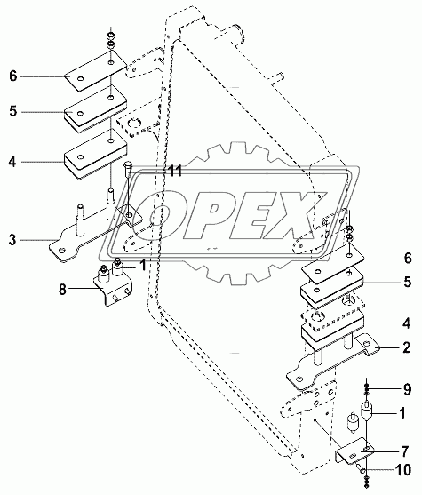Fitting Parts Group Of Radiator