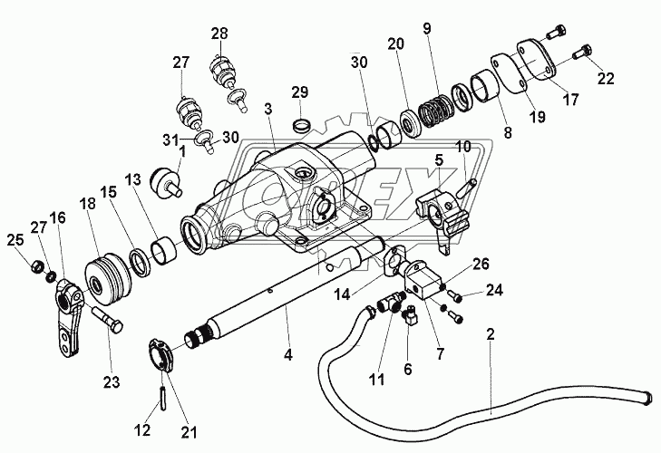 Control device assembly