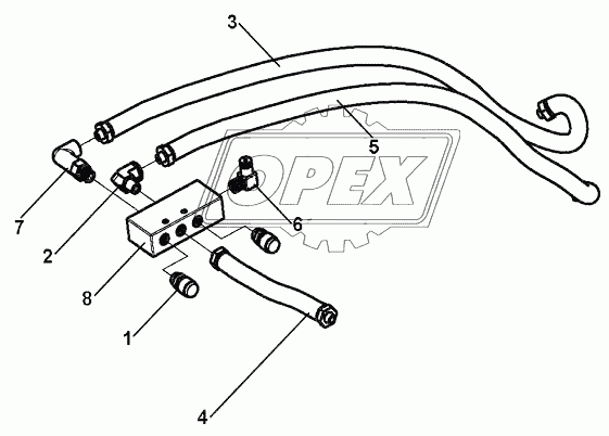 Single H valve assembly Group