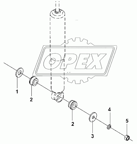 Vibration Damper Shackle Linking Rod