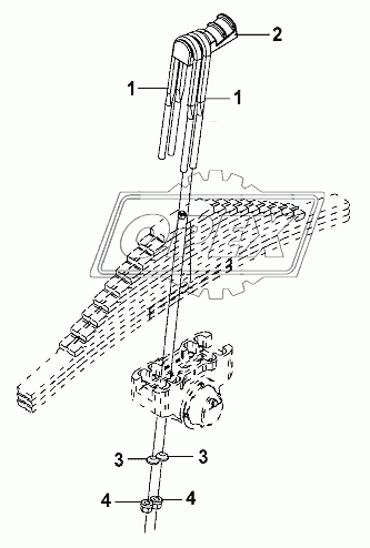 Balance Suspension Connection – Cover, Bolt