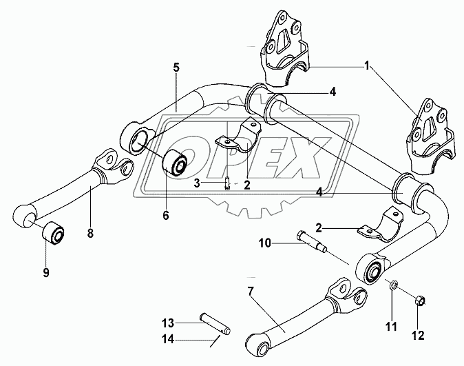 Rear Stablizer Bar Group