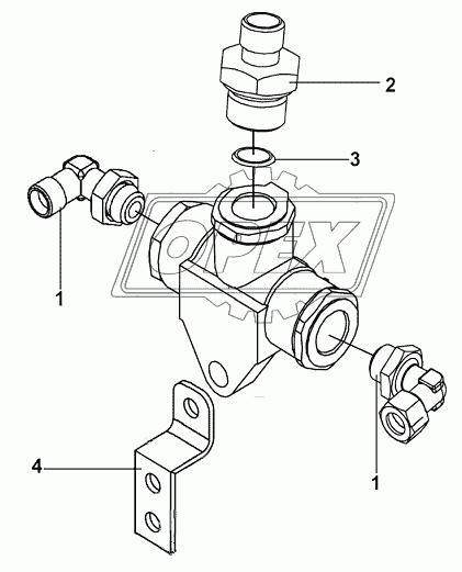 Two way valve assembly
