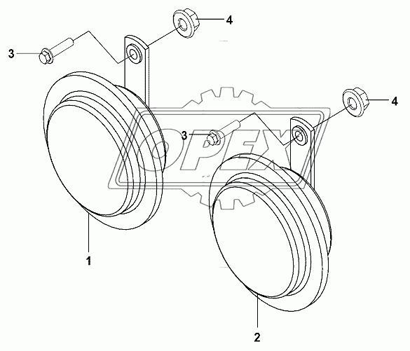 Electric Horn Assemblies