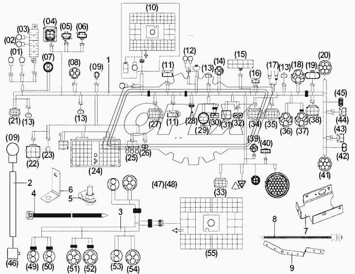 Frame Wiring Harness Group