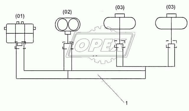 Heating Wire Harness Group, Urea Pipe