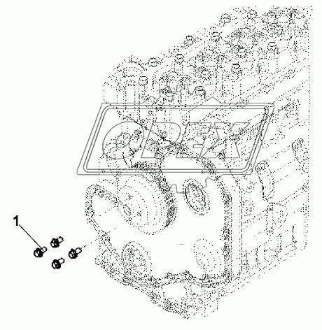 Fitting Parts Group of Fan Drive