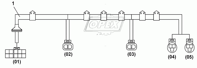 Front Wall Harness Group