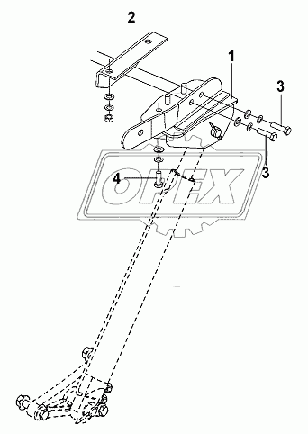 Tilting Cylinder Mounting Group