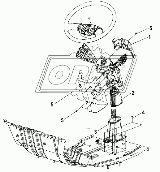 Steering Column Trim Group